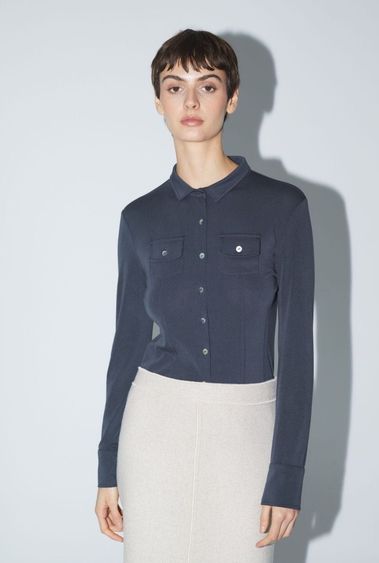 SHIRT PUNTO MODAL Shirts & blouses Commelle 