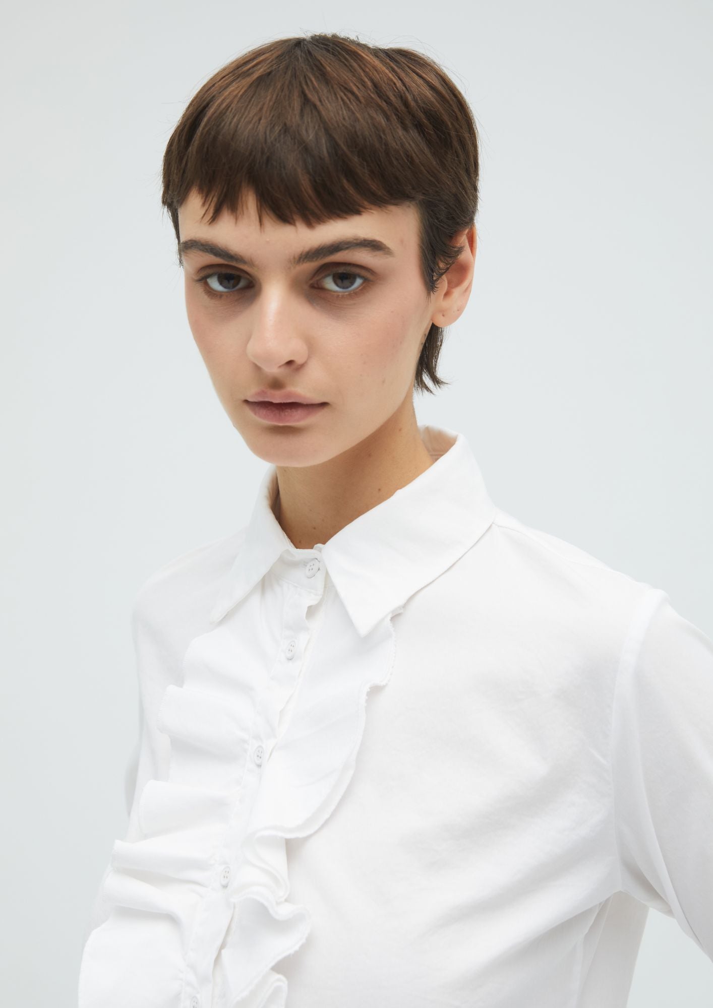 SHIRT VOLANTES POPELIN Shirts & blouses Commelle 