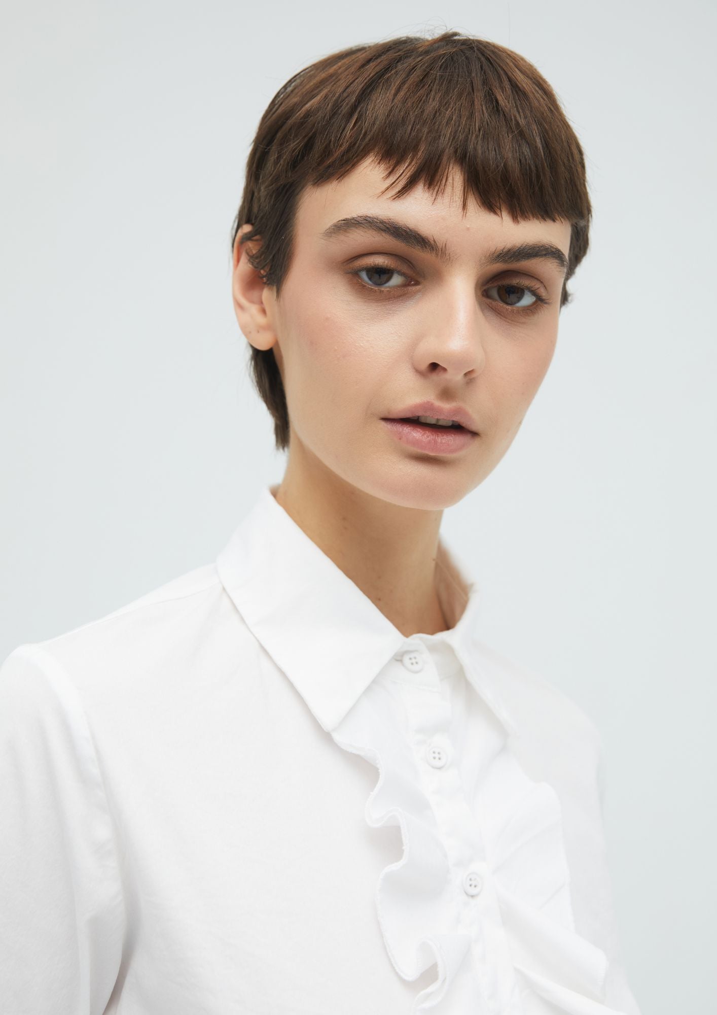 SHIRT VOLANTES POPELIN Shirts & blouses Commelle 