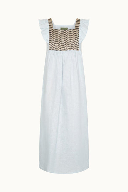 Sicilia Blue Dress Dresses Maràvic 