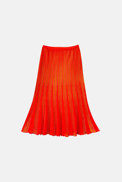 Sicilia Skirt Red Skirts Carlota Cahis 