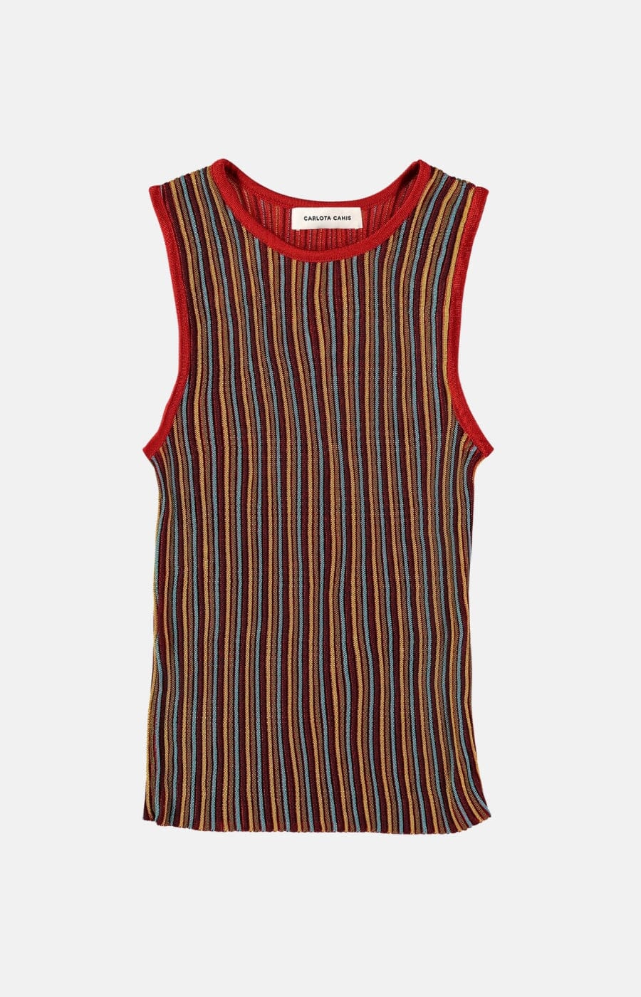 Sicilia Top Multired Tops and Blouses Carlota Cahis 