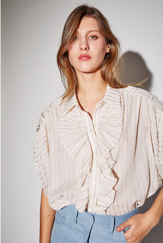 Siena Shirt Meringue Shirts & blouses The Label Edition 