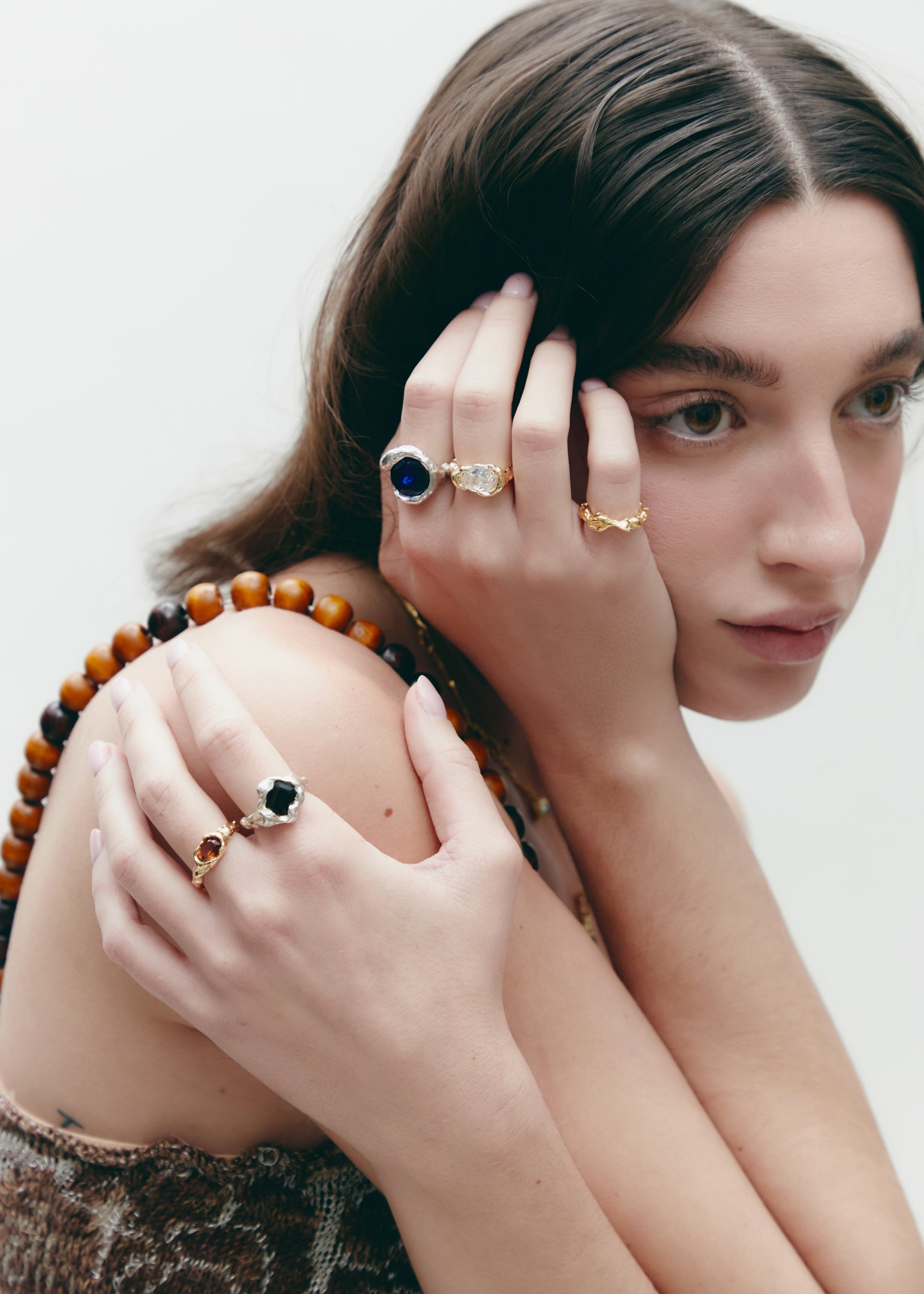 Silenci Ring Gold Rings Albert Coll 