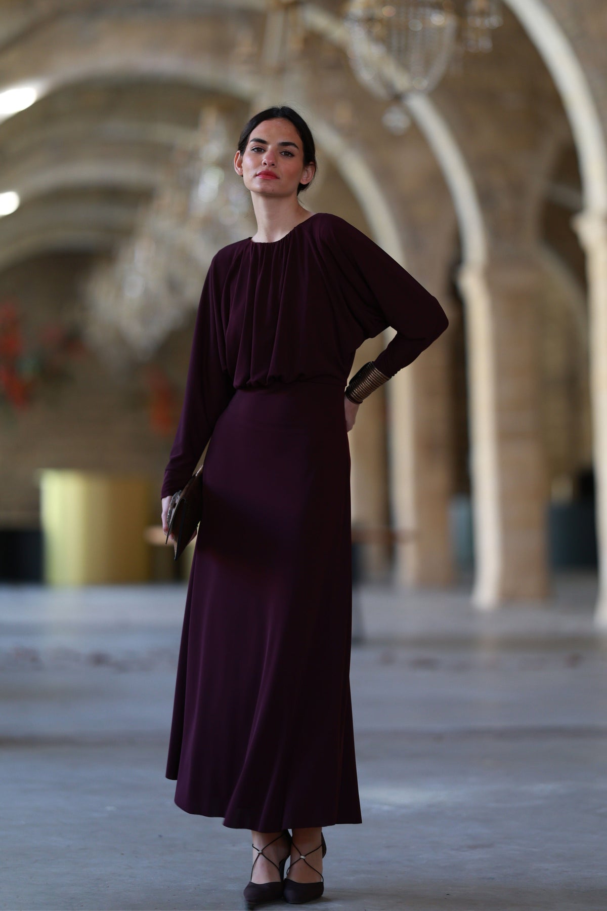 Silvia Pleated Dress Dresses Elisa Cortés 