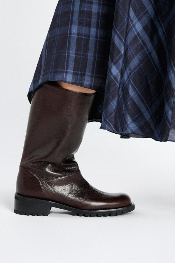 SIMONA MARRON OSCURO Boots Naguisa 