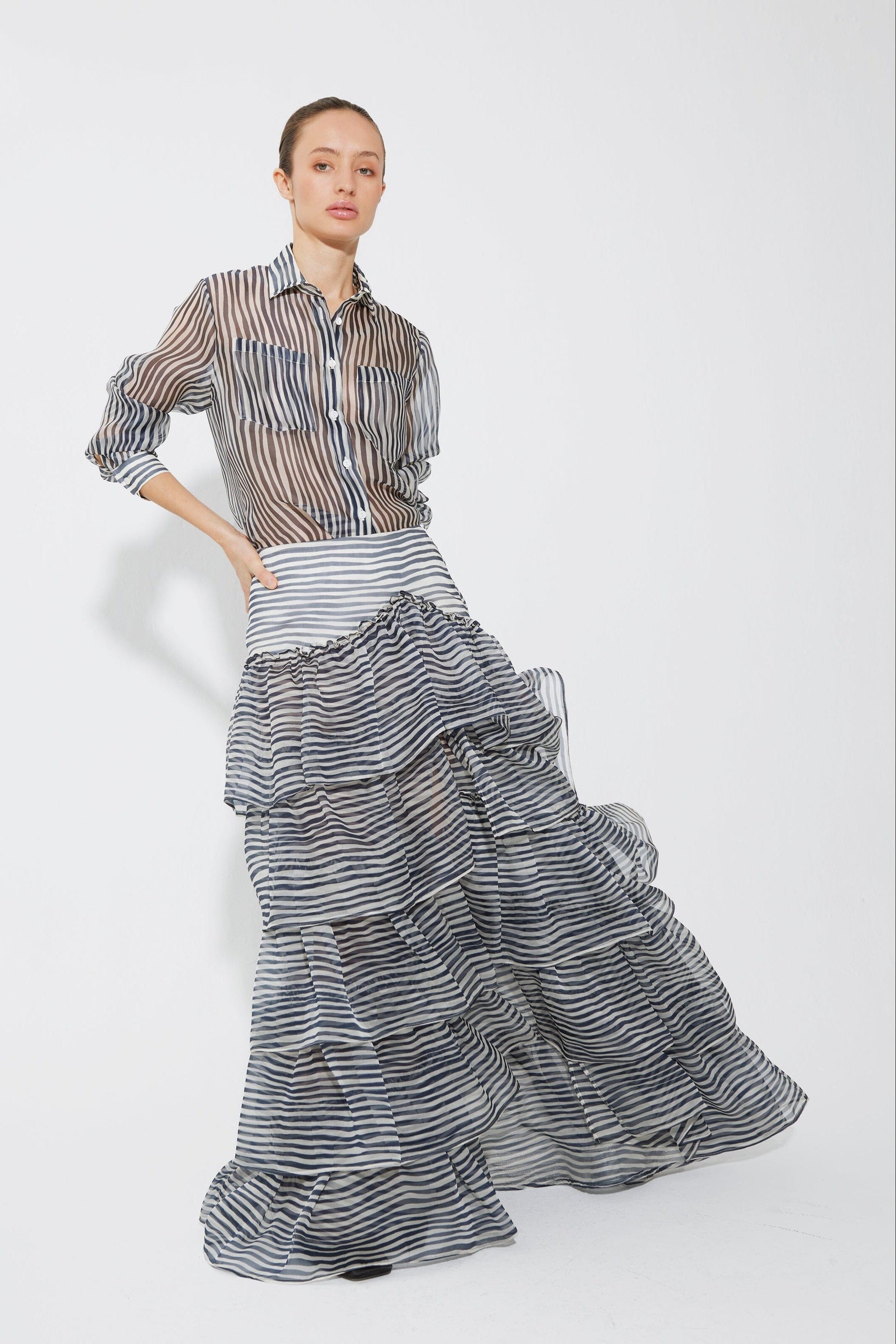 Skirt with ruffles Skirts Tot-Hom 