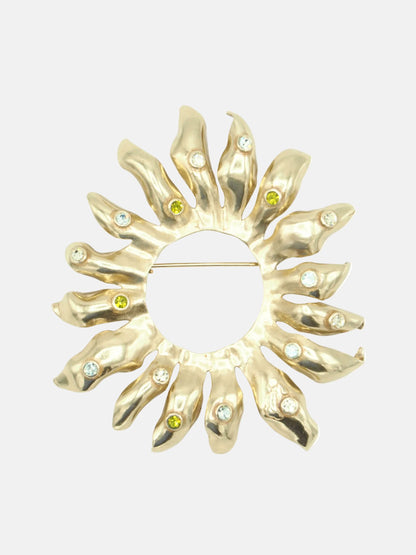 SOL BROOCH - COLOR Brooches Sita Nevado Green 
