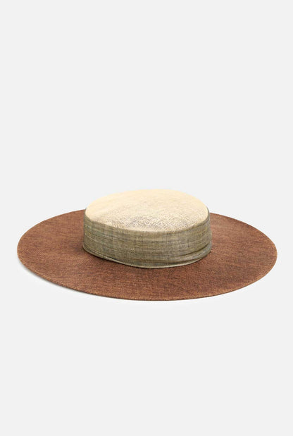 Sombrero Capeline Marrón Chocolate Hats Coterelle 