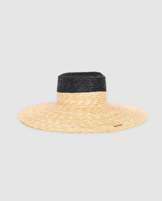 Sombrero Cuchi bicolor natural & negro Hats Zahati 