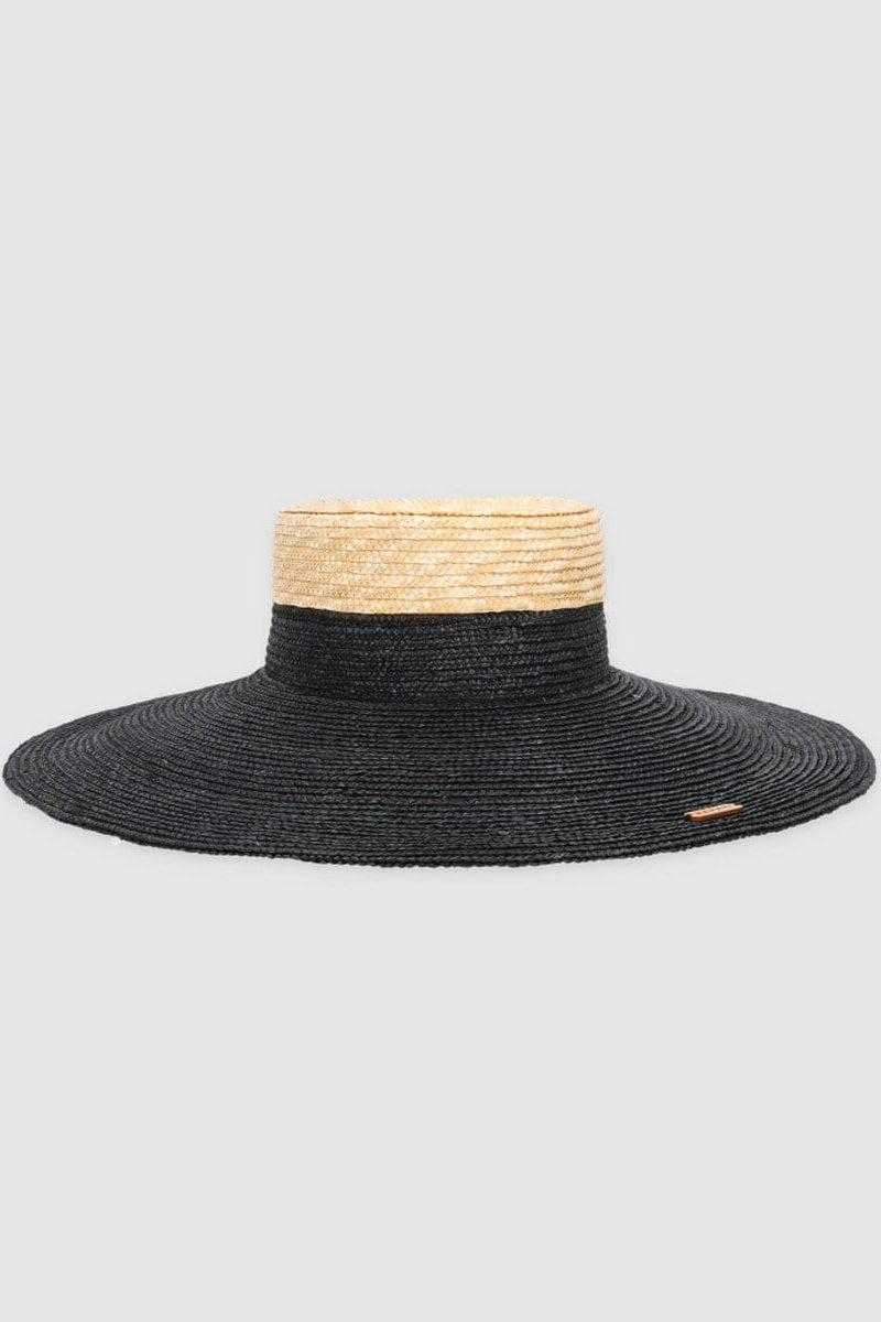 Sombrero Cuchi bicolor negro & natural Hats Zahati 