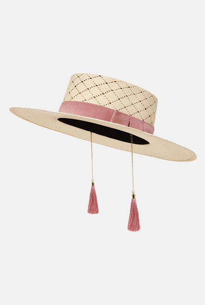 Sombrero Odelia rosa Hats Kolonaki 