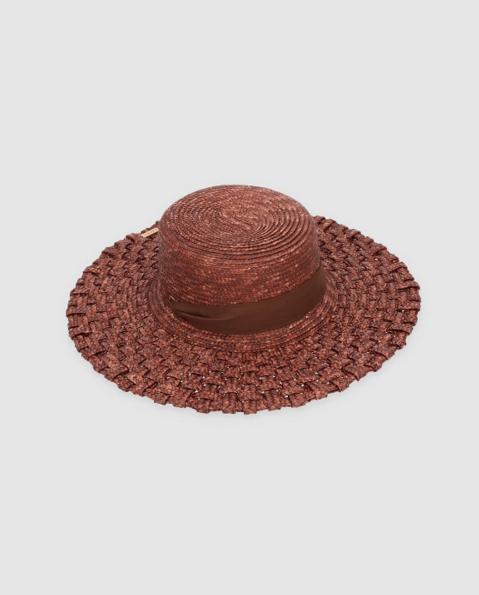 Sombrero Tris-Tras chocolate ala s Hats Zahati 