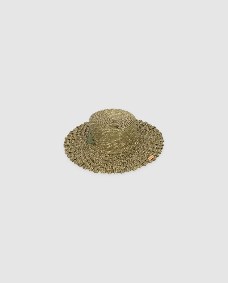 Sombrero Tris-Tras oliva ala s Hats Zahati 