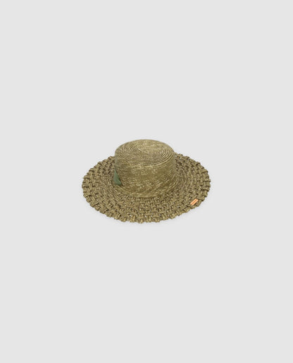 Sombrero Tris-Tras oliva ala s Hats Zahati 
