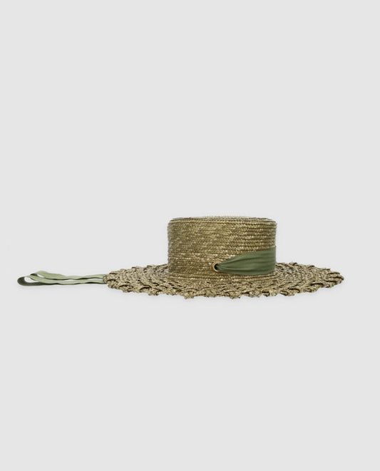 Sombrero Tris-Tras oliva ala s Hats Zahati 