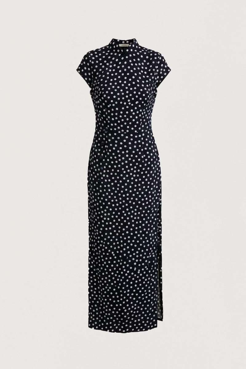 Southampton Qipao Dots Dresses Amlul 