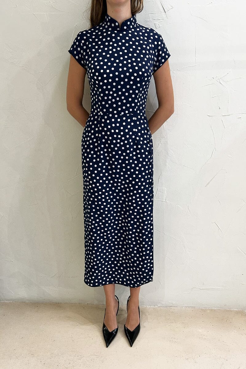 Southampton Qipao Dots Dresses Amlul 