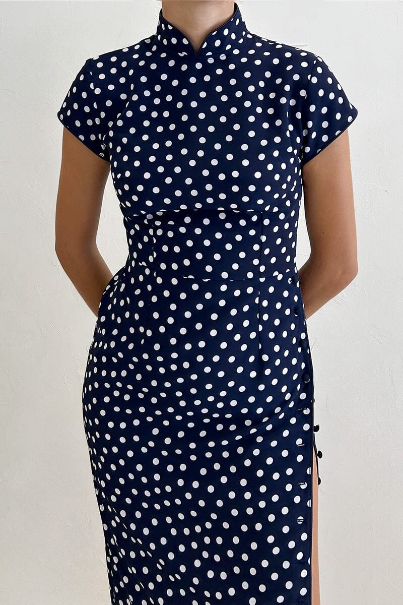 Southampton Qipao Dots Dresses Amlul 