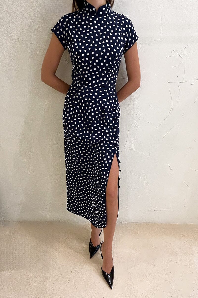 Southampton Qipao Dots Dresses Amlul 