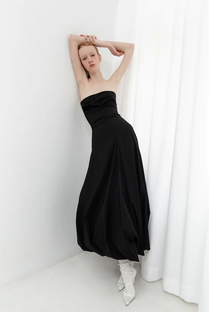 STRAPLESS BALLOON Dresses Juan Vidal 