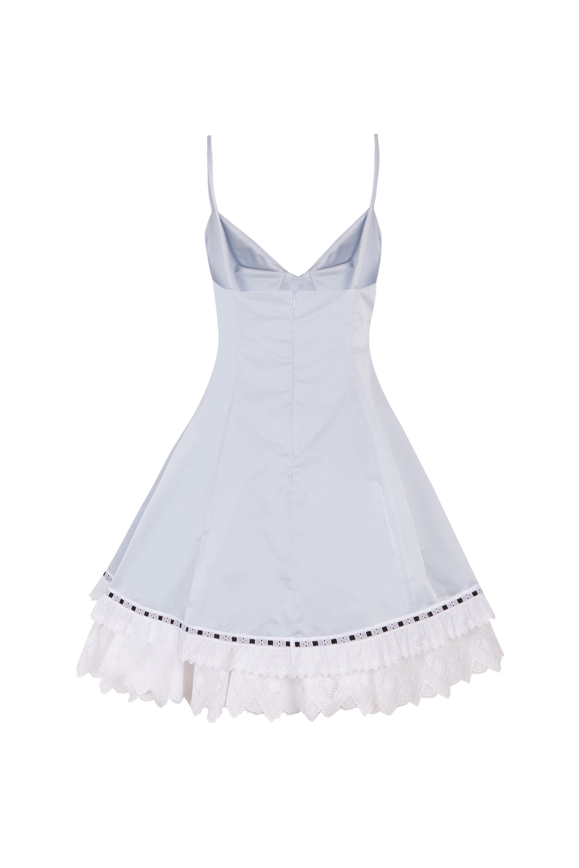 Structured Blue Mini-Dress Dresses PALOMO SPAIN 