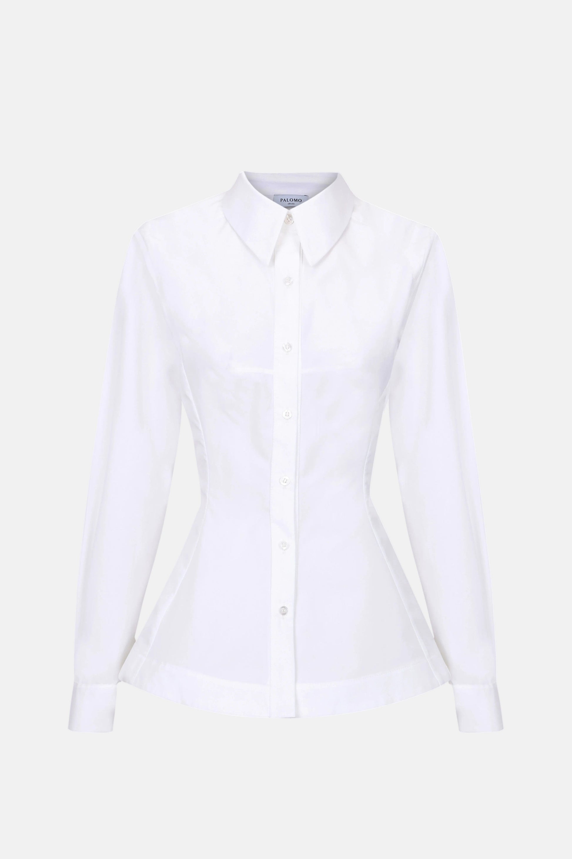 Structured White Shirt Shirts & Tops PALOMO SPAIN 