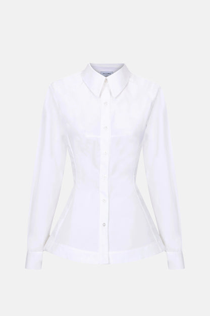 Structured White Shirt Shirts & Tops PALOMO SPAIN 