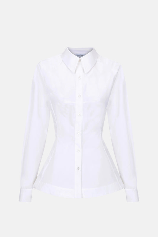 Structured White Shirt Shirts & Tops PALOMO SPAIN 