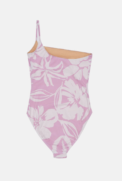 Swimsuit Woman Flower Desert Print Lilac Swimwear The New Society 