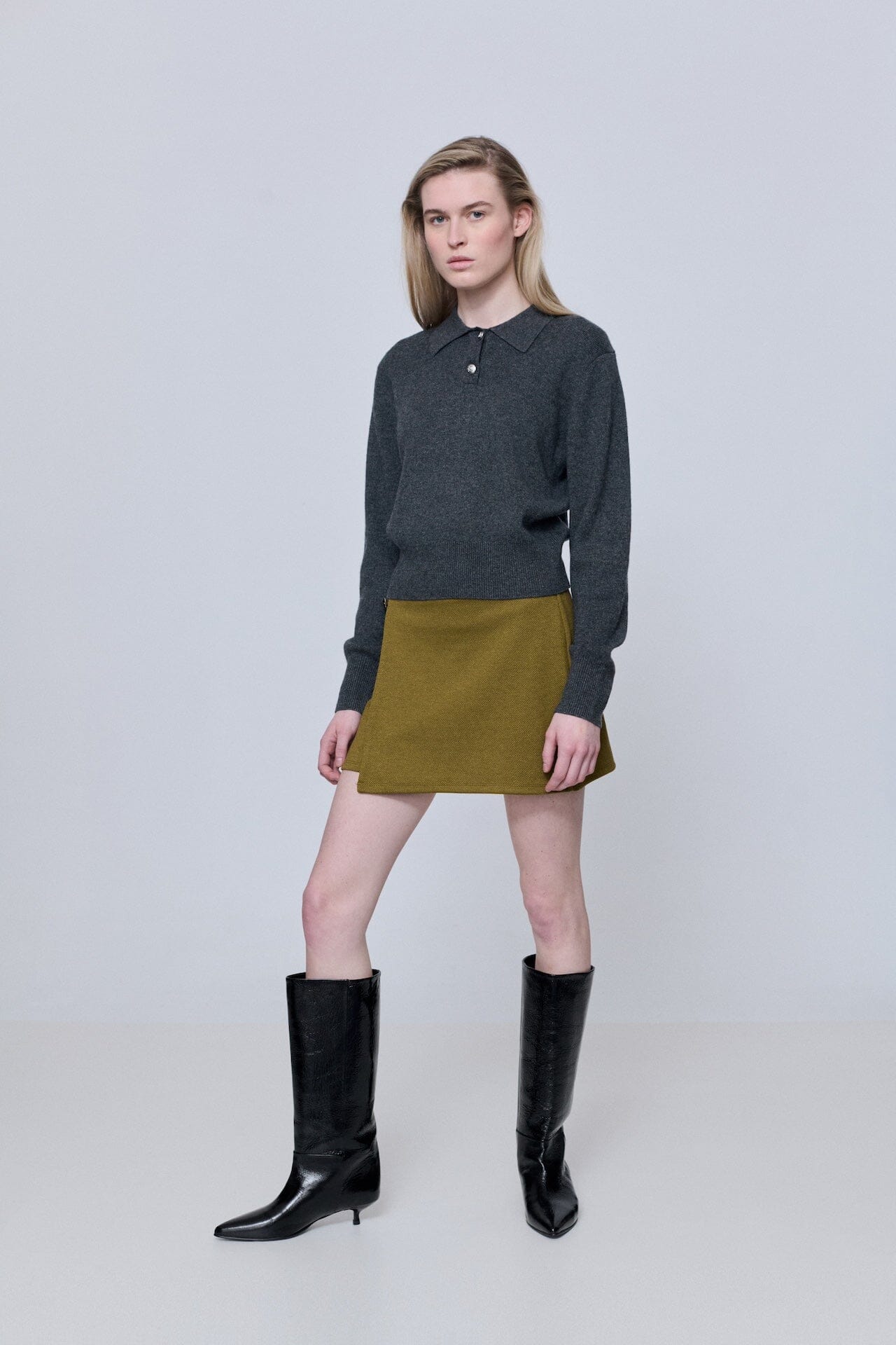 Sydney Boots in Black Patent Leather Boots AUGUSTA 