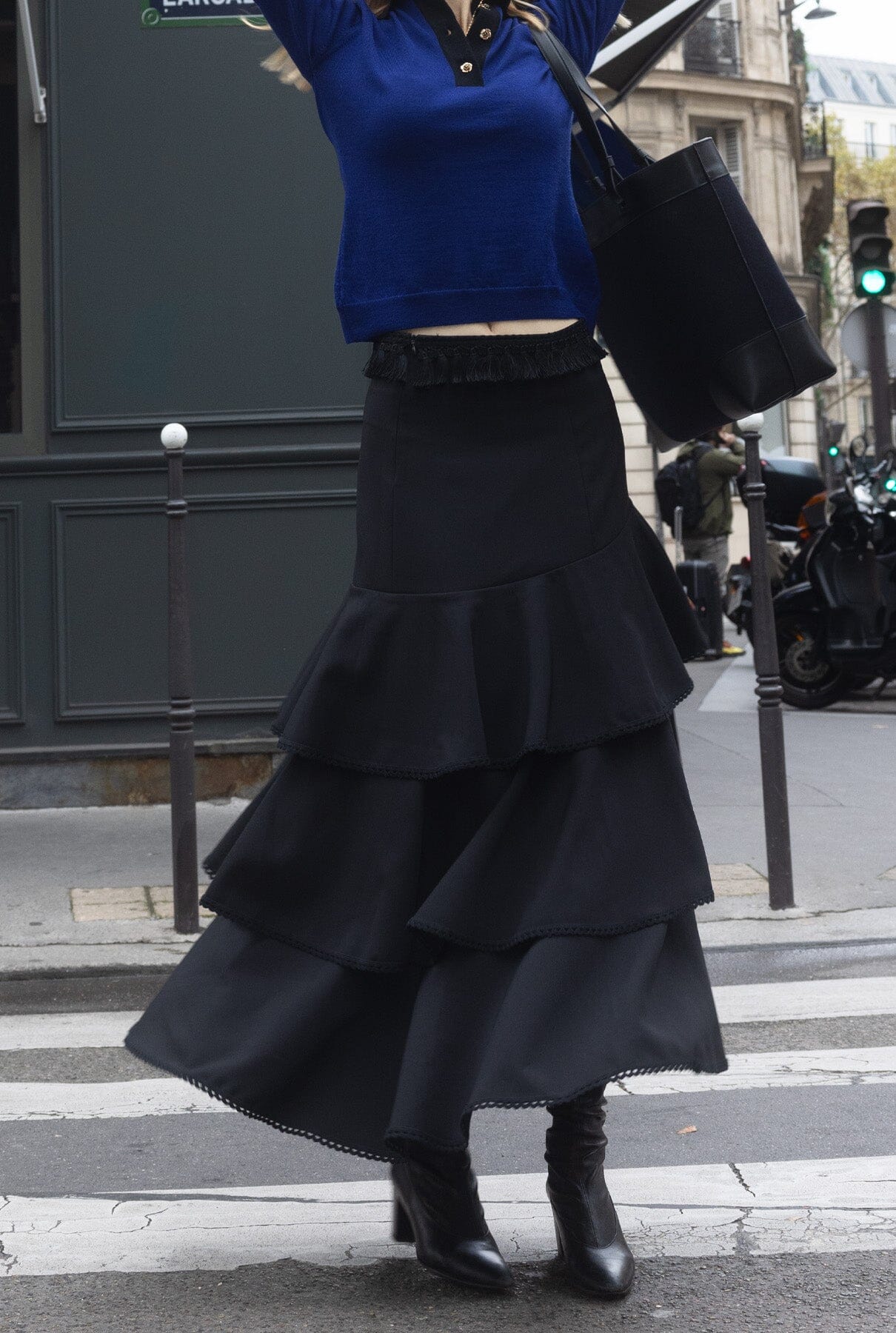 Tabita Black Skirt Skirts Leyre Doueil 