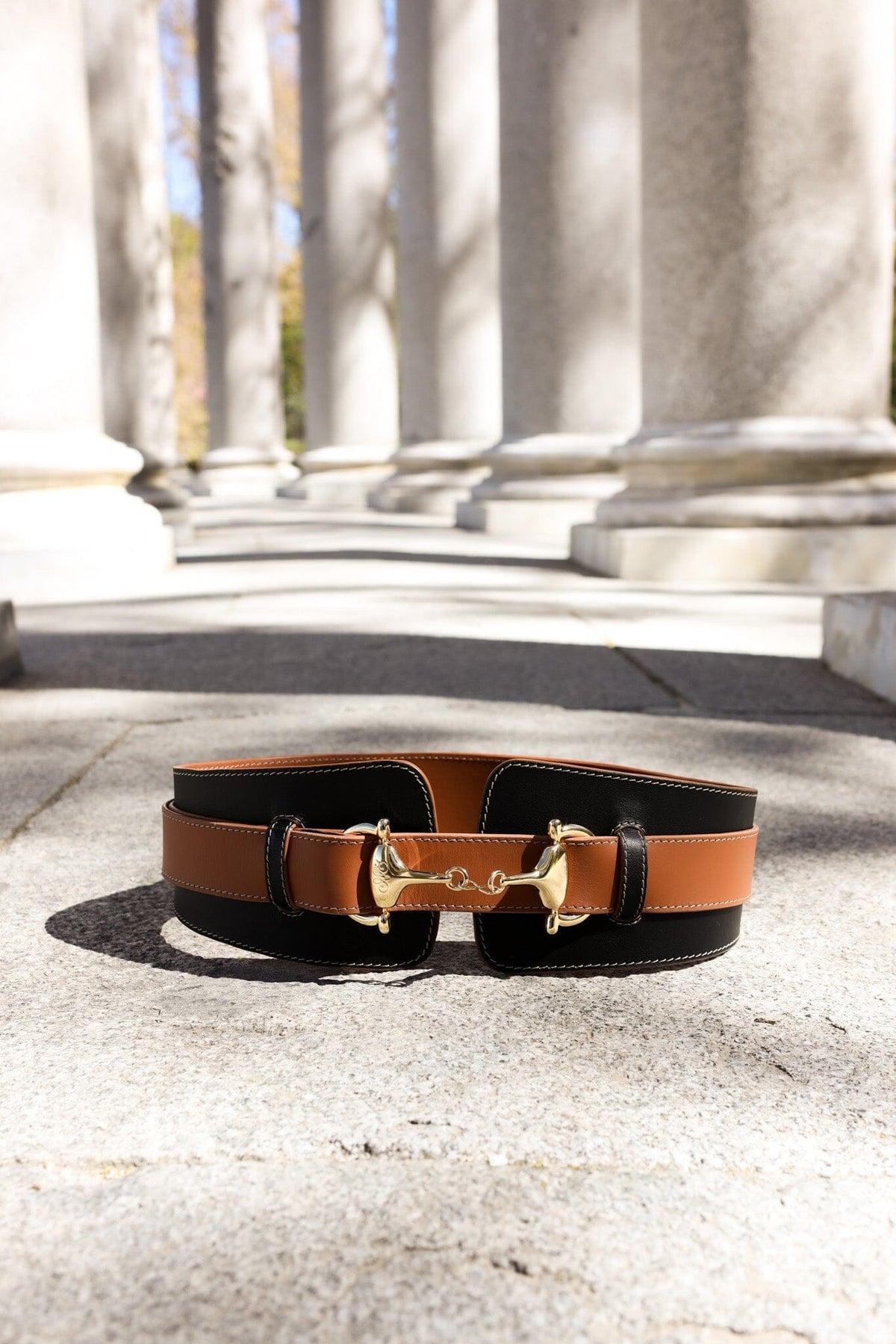 Tablao Sash in Black and Toffee Belts Maese Place 