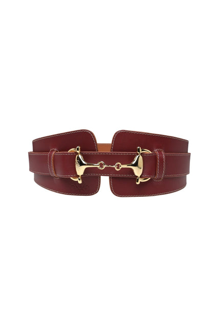 Tablao Sash in Toffee and Burgundy Belts Maese Place 
