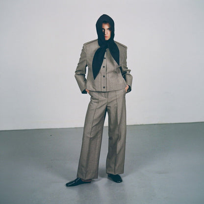 Tailored trousers in virgin wool Trousers Boscoier 
