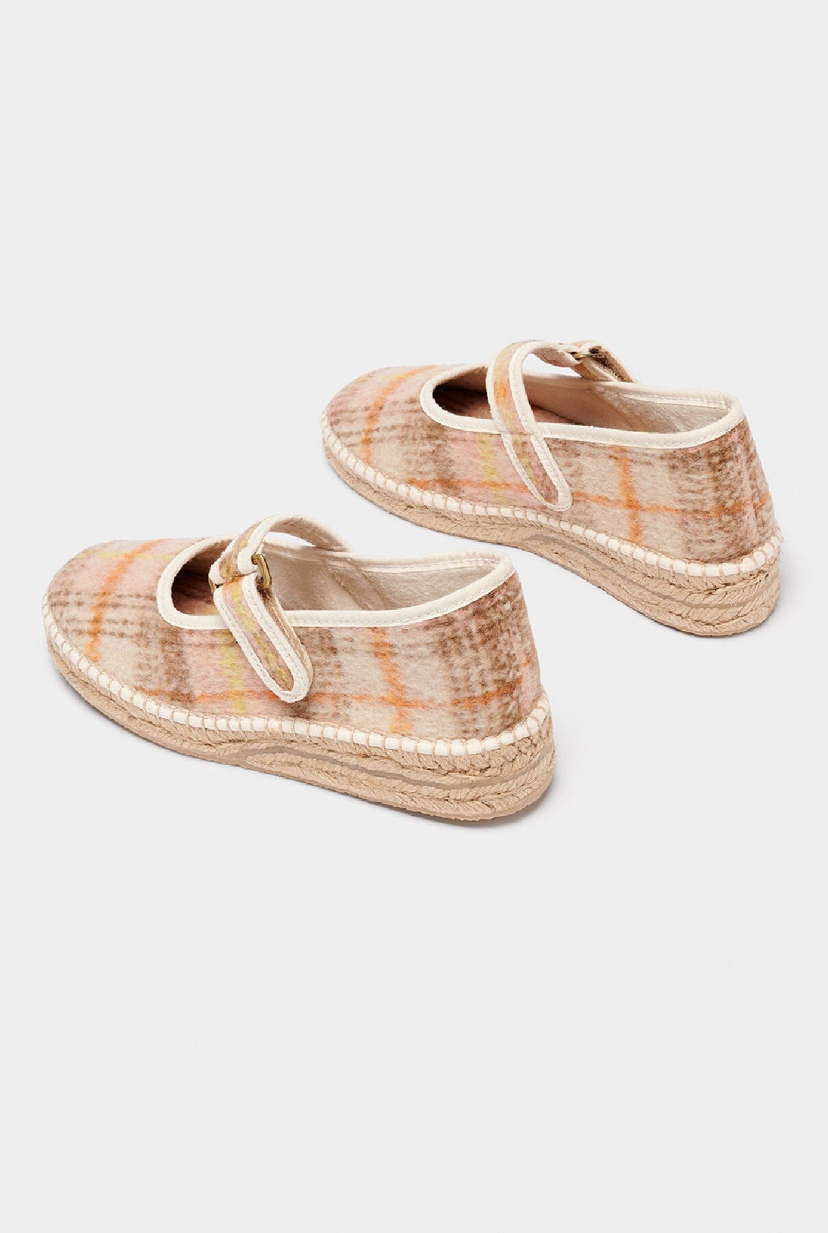 Talo Multi Beige Flat shoes Naguisa 