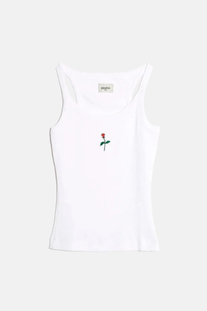 tank top blanco clasico Tops and Blouses Ynes Suelves 