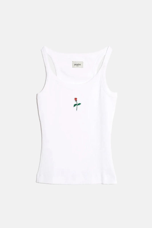tank top blanco clasico Tops and Blouses Ynes Suelves 