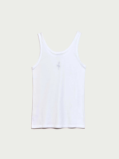 tank top blanco supima Tops and Blouses Ynes Suelves 