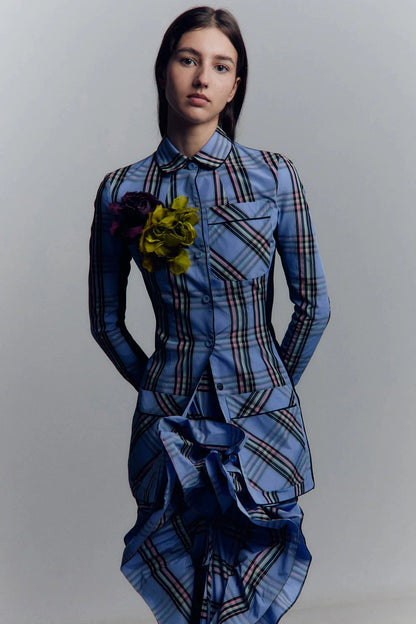 Tartan B-Blazer Jackets Juan Vidal 