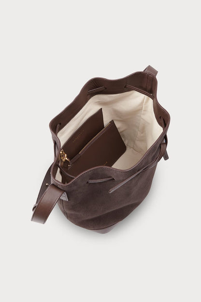 Telma Chocolate Suede Tote bags Carnevale Madrid 