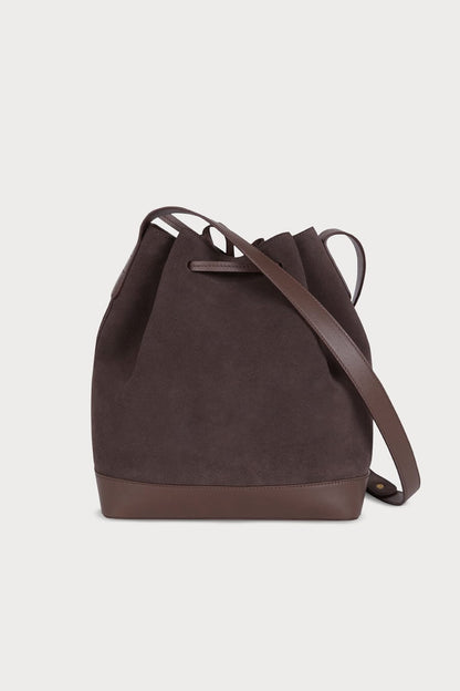 Telma Chocolate Suede Tote bags Carnevale Madrid 