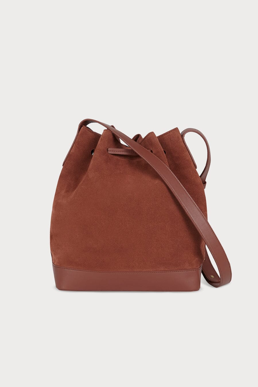 Telma Cognac Suede Tote bags Carnevale Madrid 