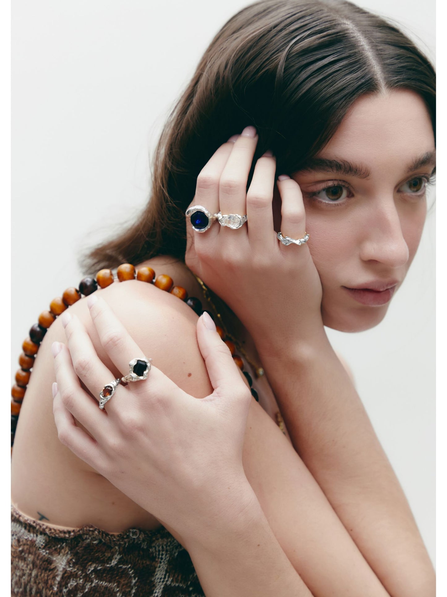 Tensió Ring Silver Rings Albert Coll 