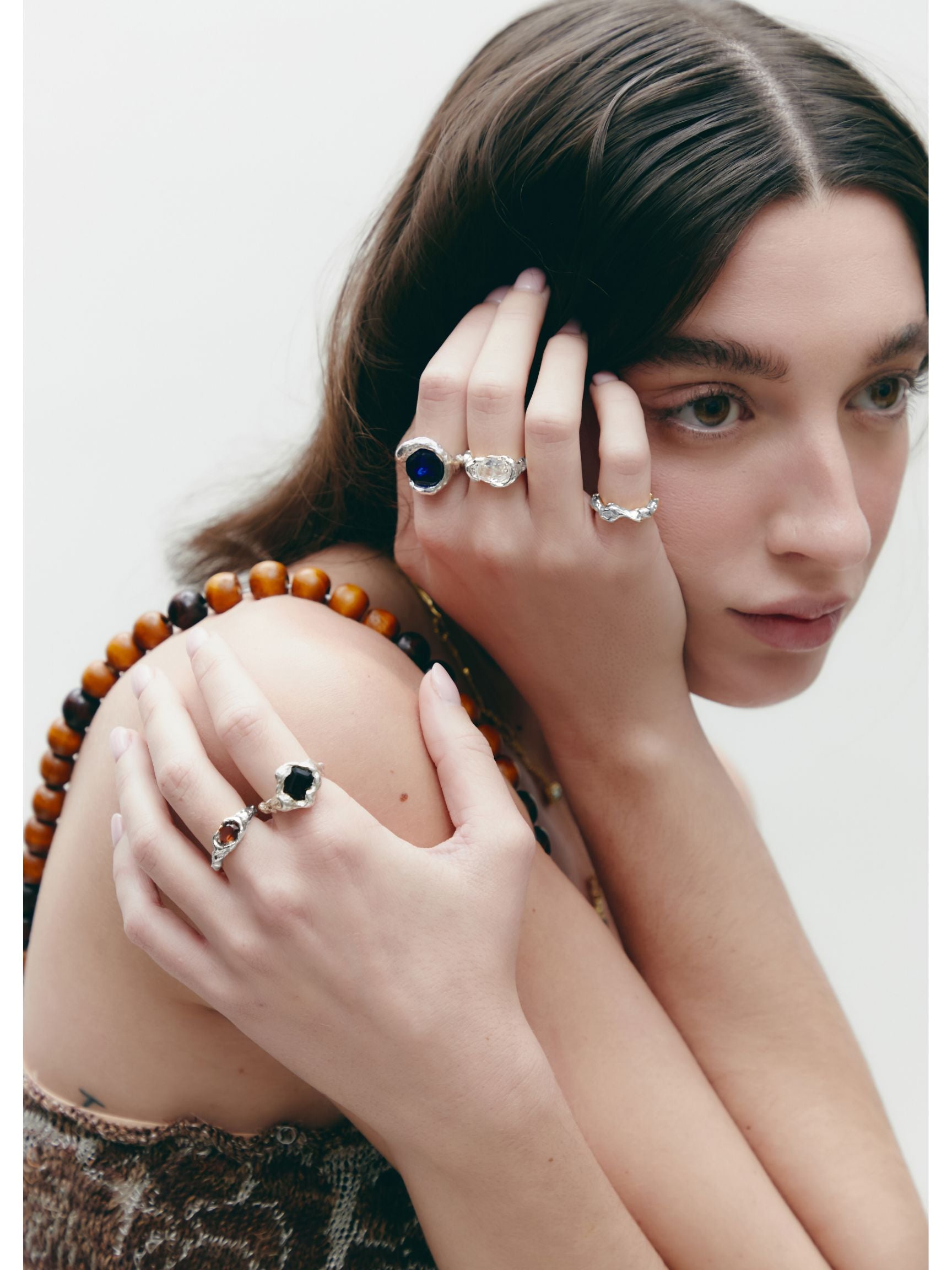 Tensió Ring Silver Rings Albert Coll 