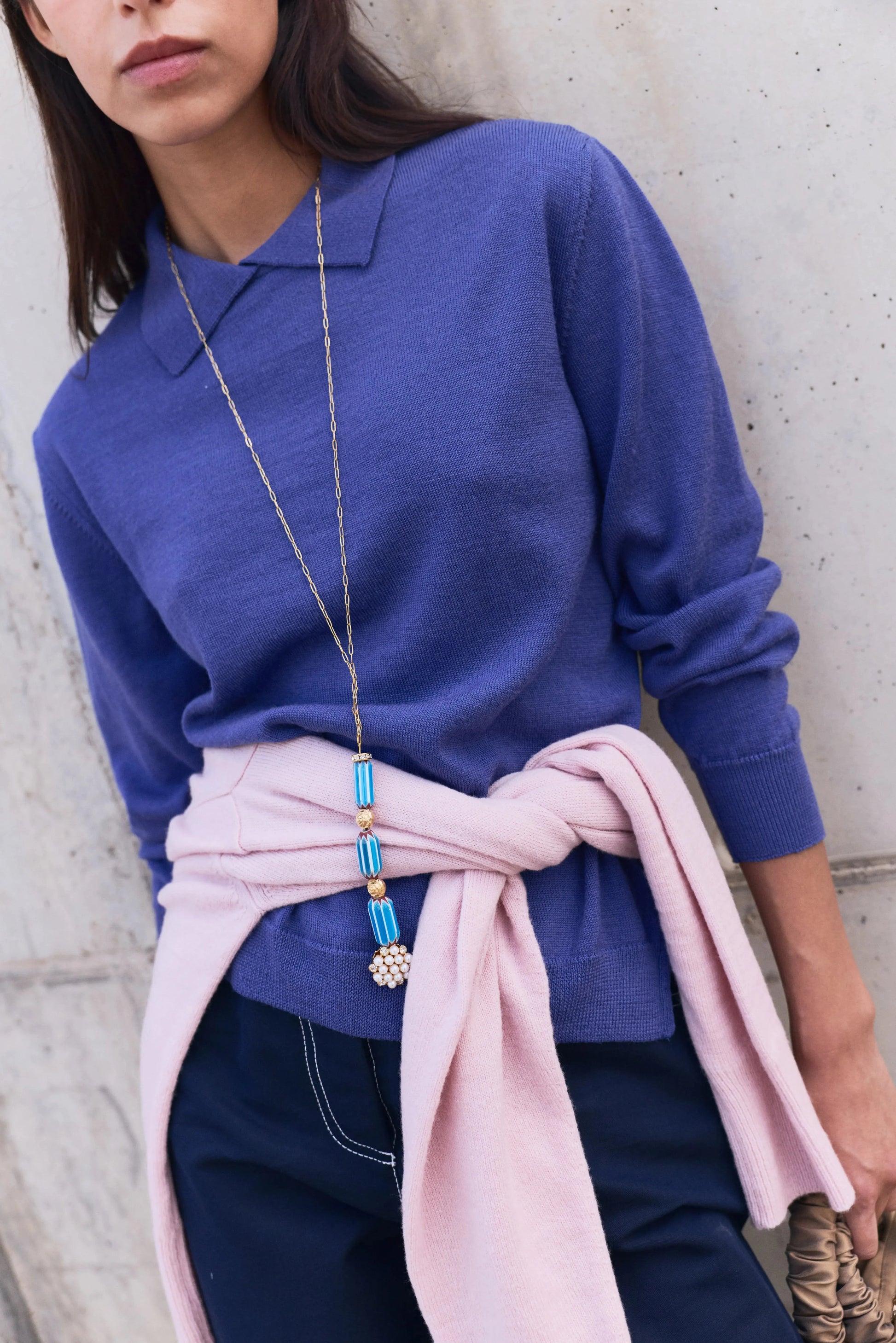 Teresa Polo Indigo Blue Sweaters Laia Alen 