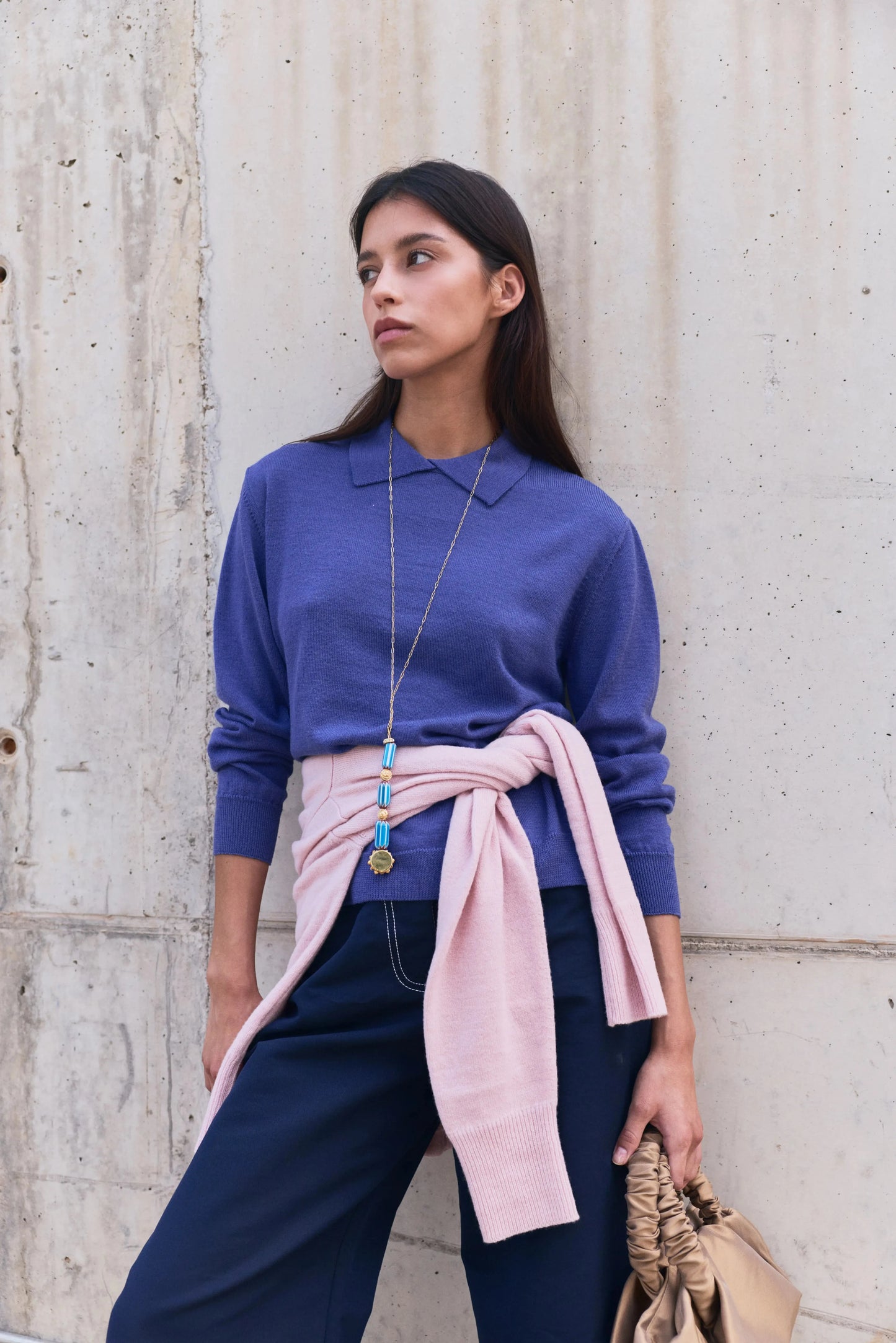 Teresa Polo Indigo Blue Sweaters Laia Alen 