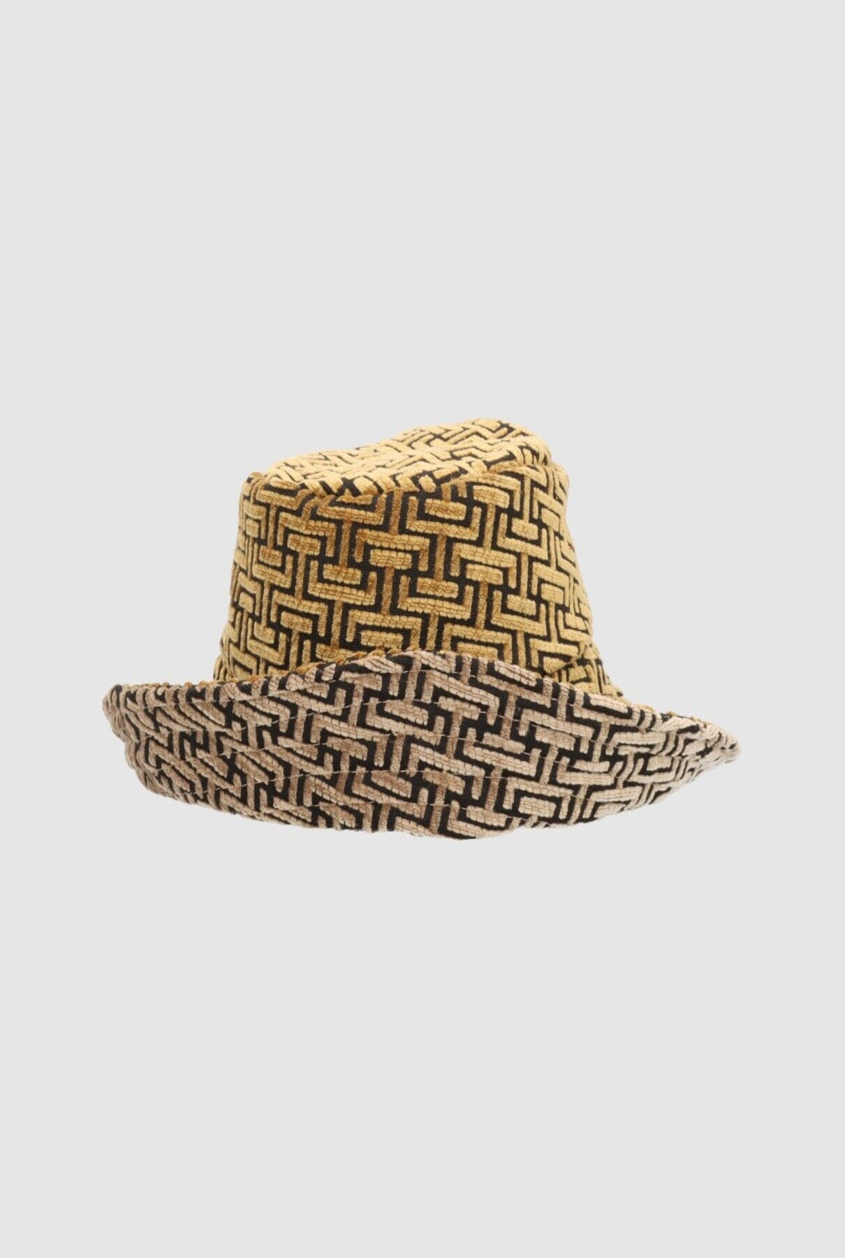 Tetrix Hat Mustard‑Taupe Hat Zahati 