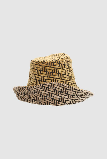 Tetrix Hat Mustard‑Taupe Hat Zahati 