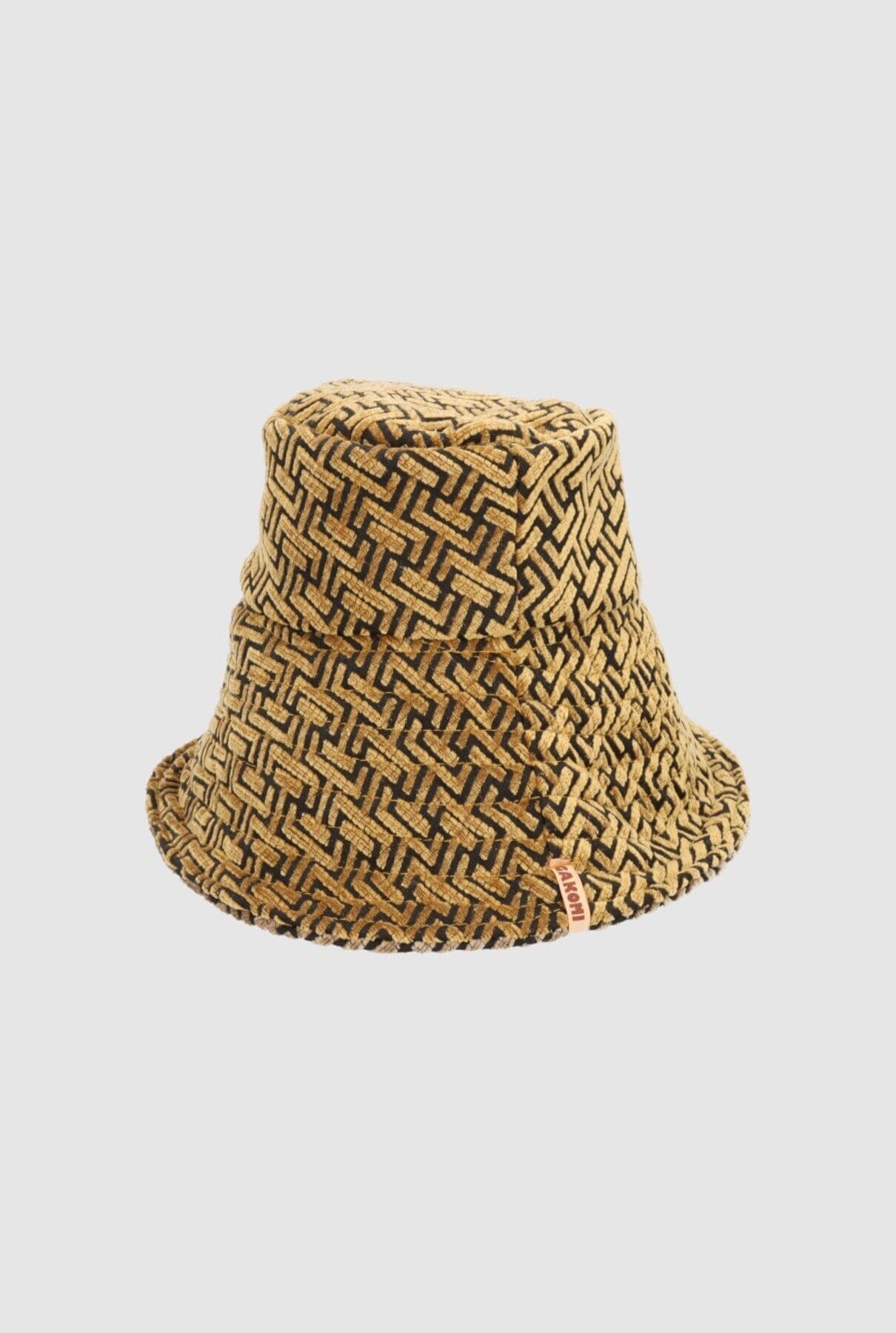Tetrix Hat Mustard‑Taupe Hat Zahati 